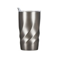 Вакуумная термокружка с медной изоляцией «Calix», 400 мл, серый