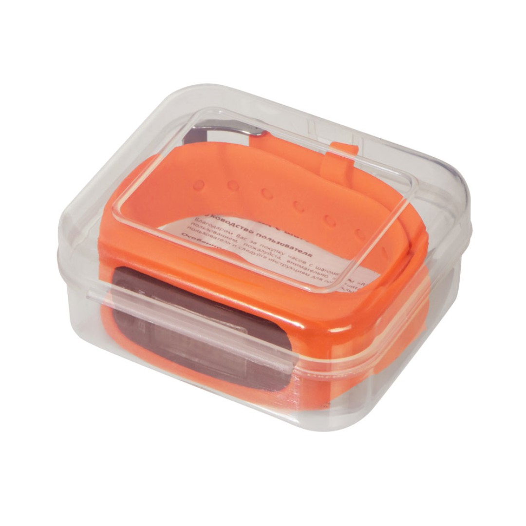 Наручные часы с шагомером Ridley, оранжевый