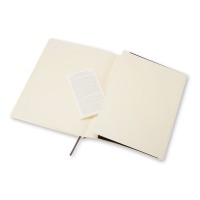 Записная книжка Moleskine Classic Soft (в клетку), ХLarge (19х25 см), черный