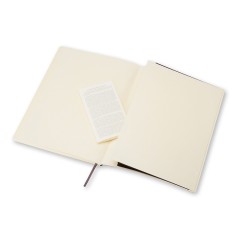 Записная книжка Moleskine Classic Soft (в клетку), ХLarge (19х25 см), черный