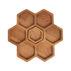 Менажница соты с одной соусницей "Соты"