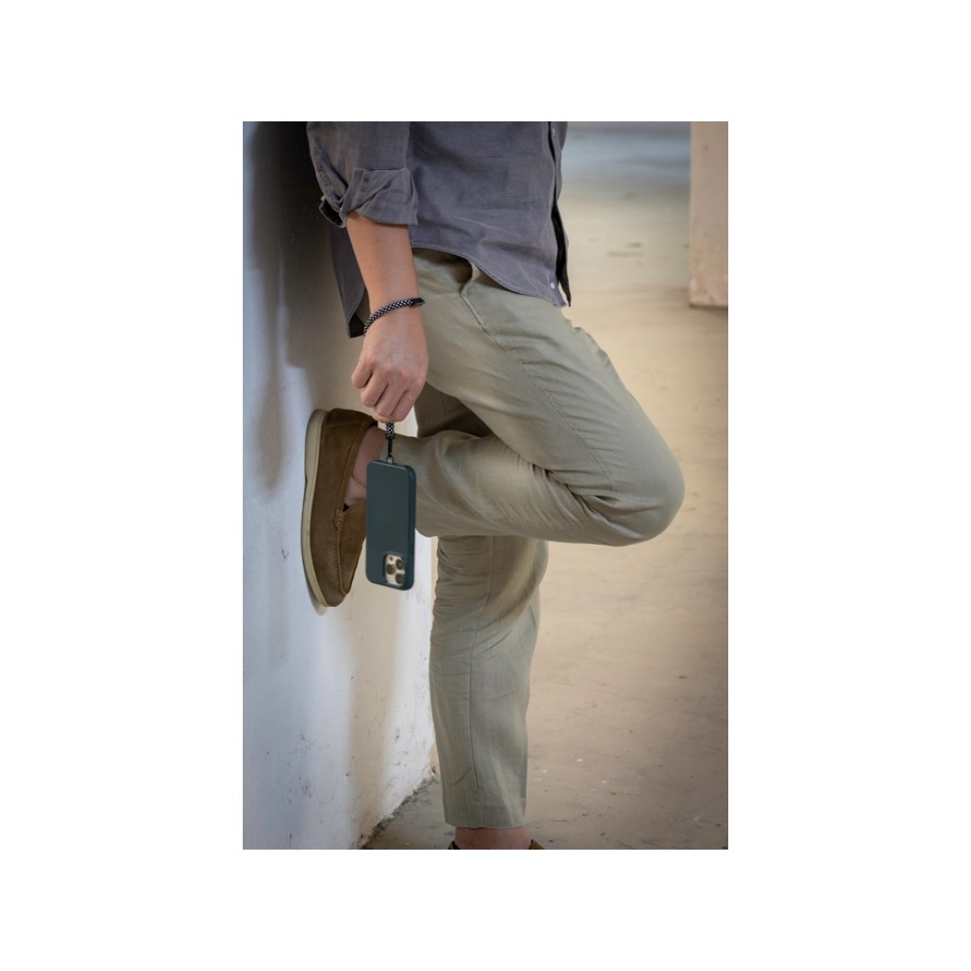 Ремешок-держатель для телефона на запястье «Lany Wristband Eco», серый