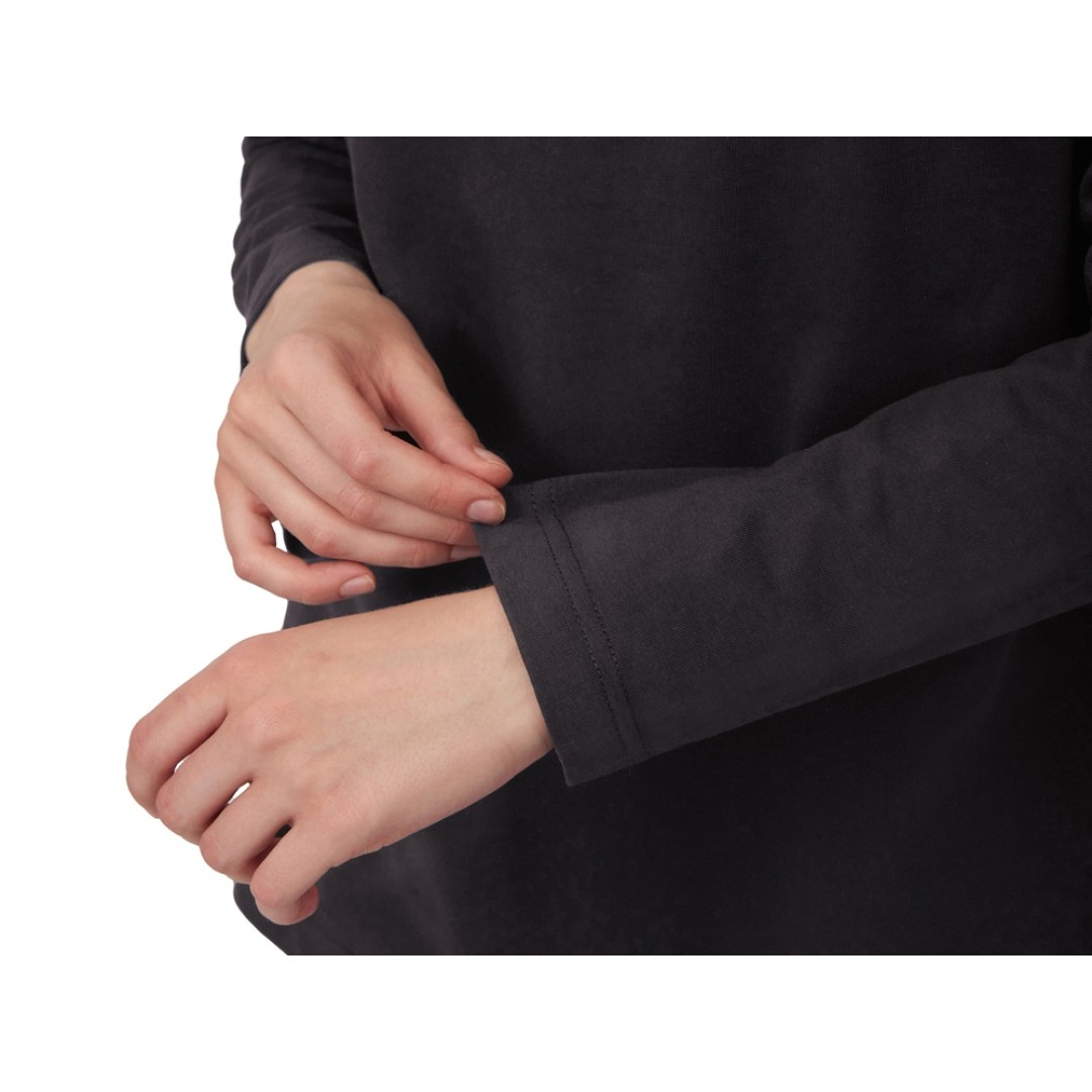 Лонгслив оверсайз «Berlin» унисекс, темно-серый