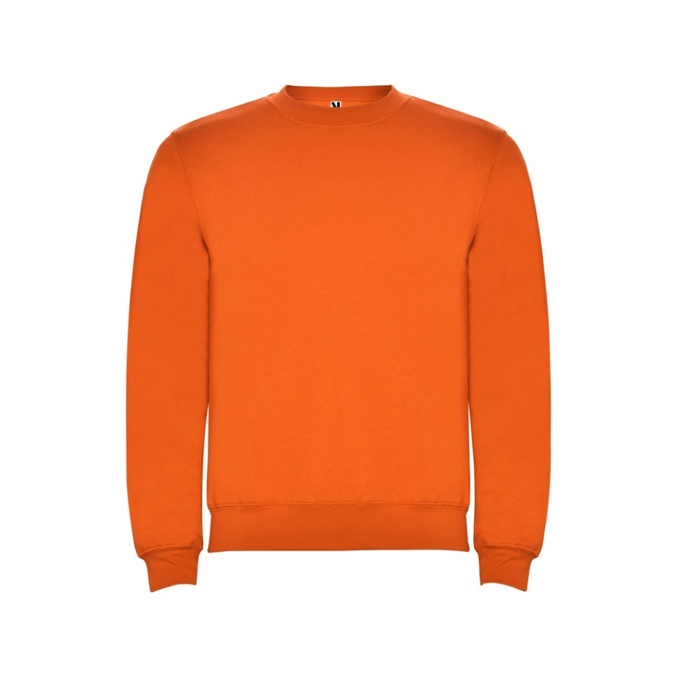 Свитшот с начесом "Clasica" детский, оранжевый