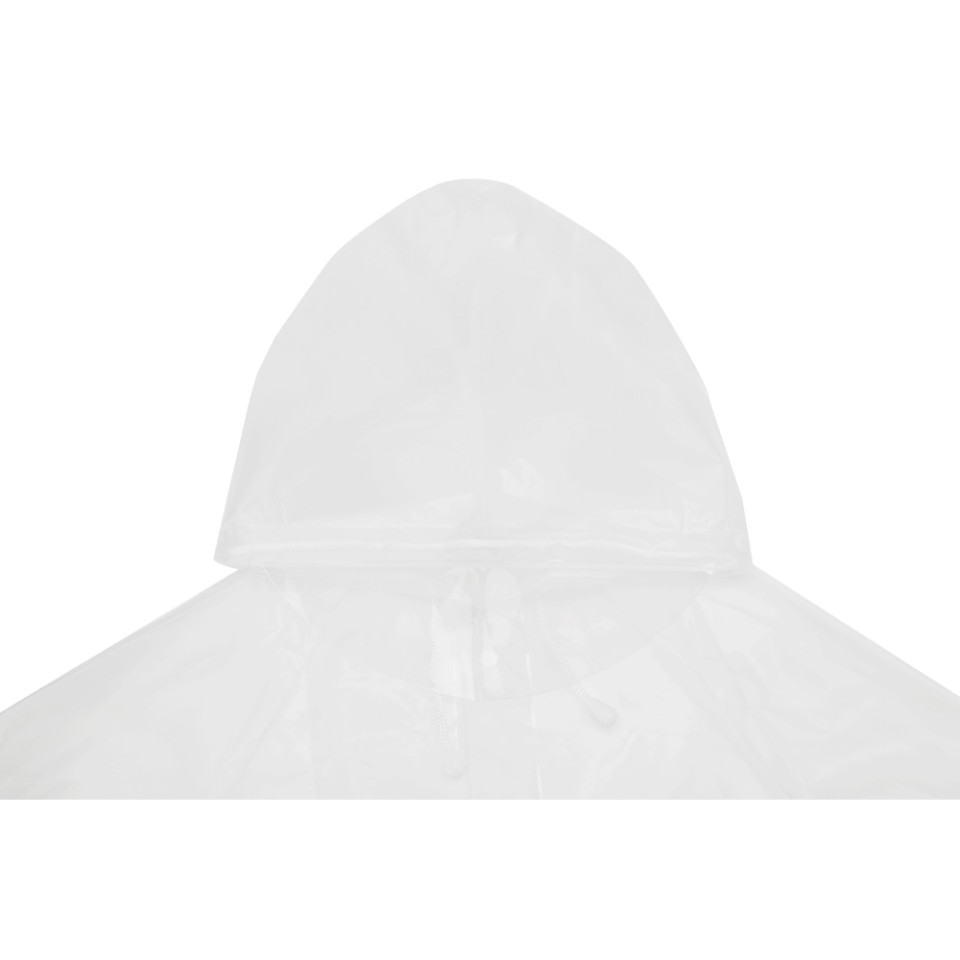 Дождевик "Hawaii" c чехлом унисекс, бесцветный полупрозрачный