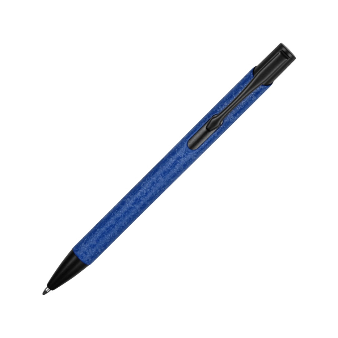 Ручка металлическая шариковая «Crepa», синий/черный