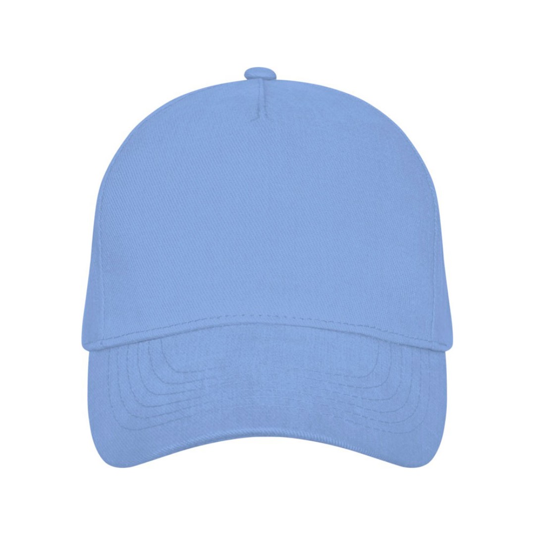 Кепка Doyle, 5 панелей, светло-синий