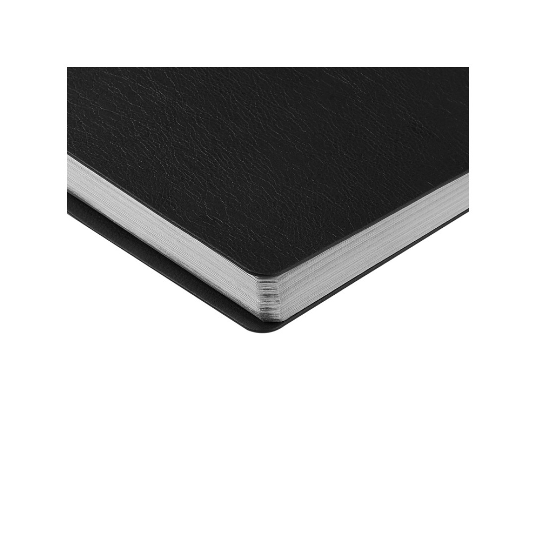 Ежедневник полудатированный А5 "Orbit", черный