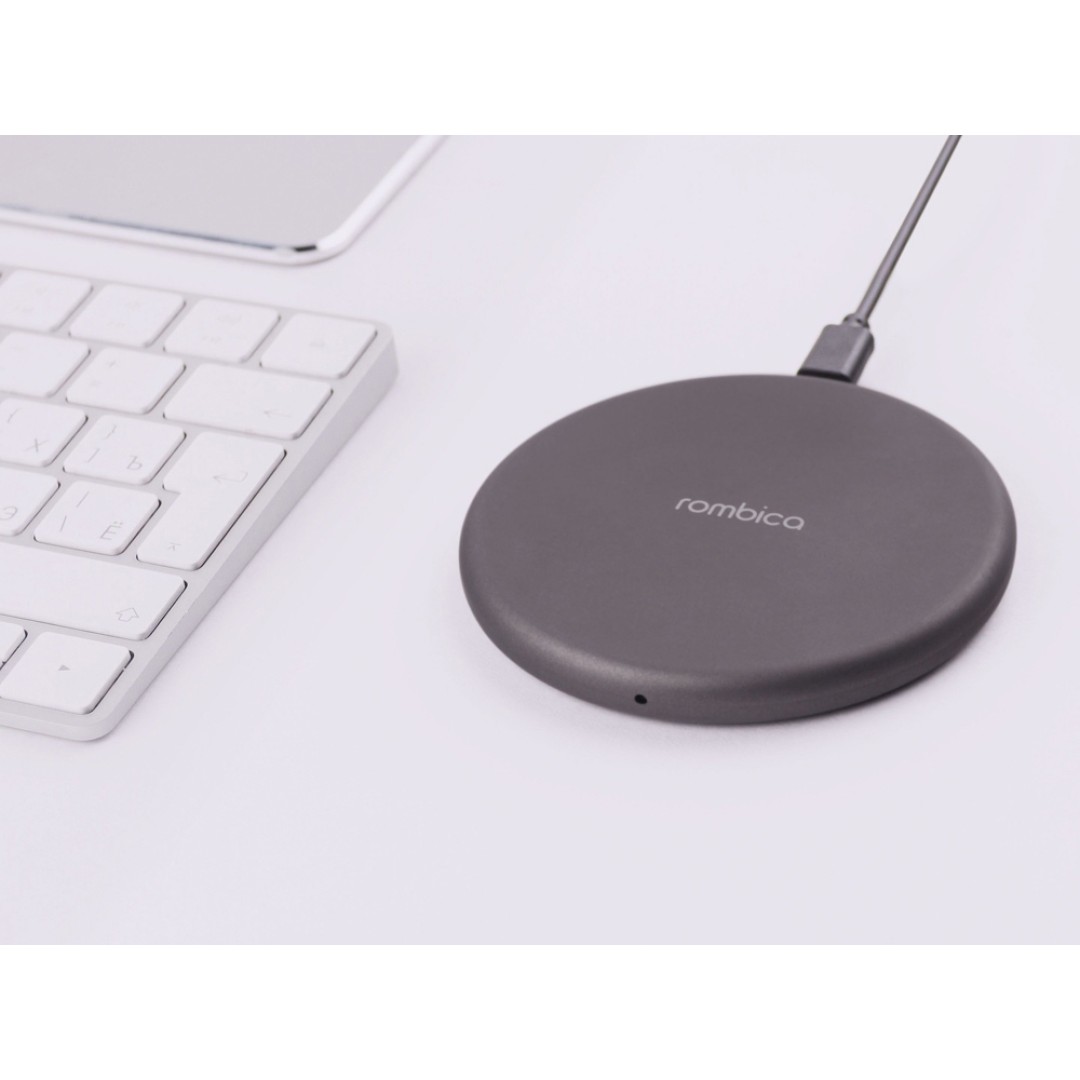 Беспроводное зарядное устройство Rombica NEO Q1 Quick, серый