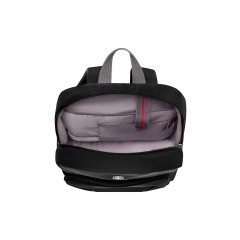 Рюкзак WENGER Motion 15.6", черный, нейлон, 31x17x42 см, 20 л