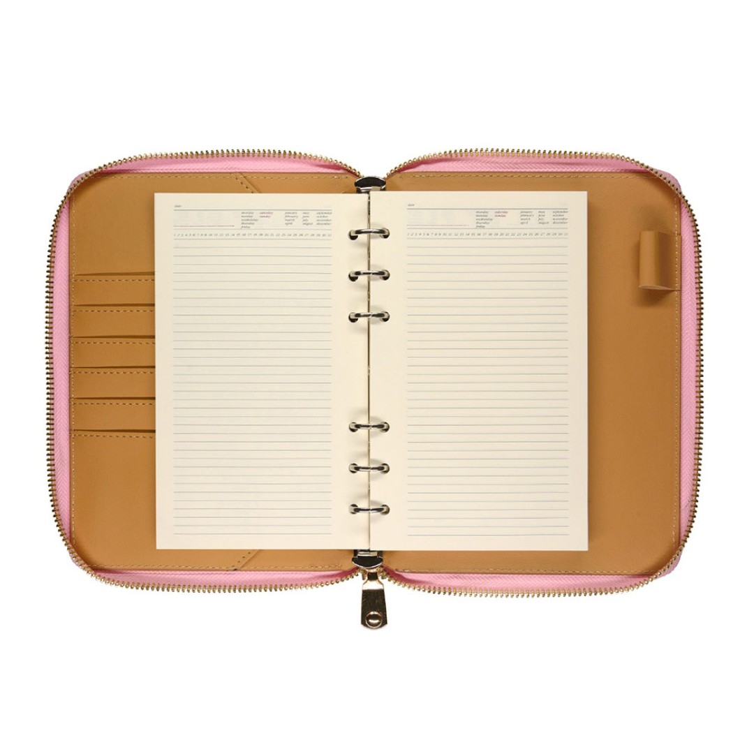 ЕЖЕДНЕВНИК недатированный А5- "RIVIERA. ZEFIR" (РОЗОВЫЙ ЗЕФИР)