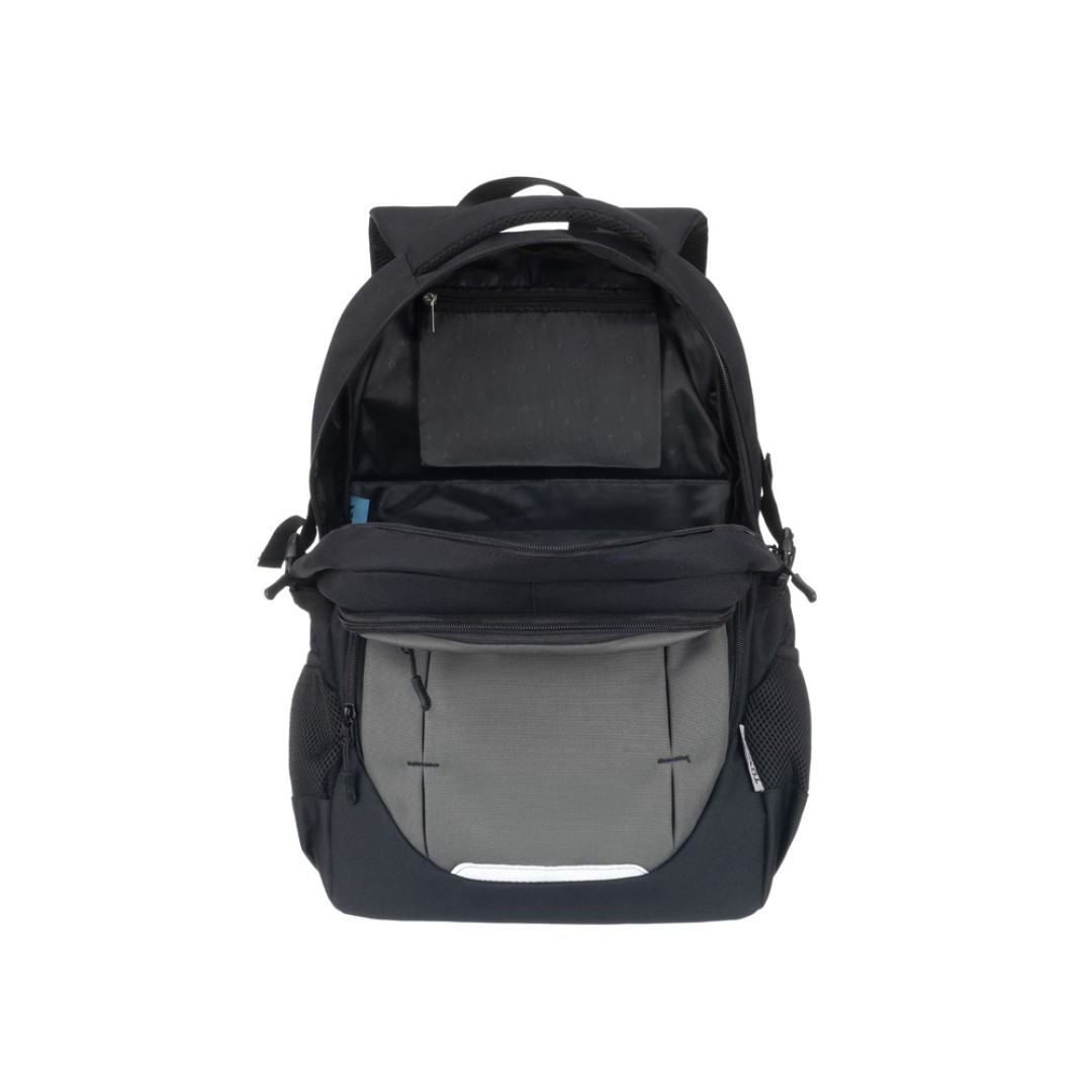 Рюкзак TORBER CLASS X, чёрно-серый, 46 x 32 x 18 см + Мешок для сменной обуви в подарок!