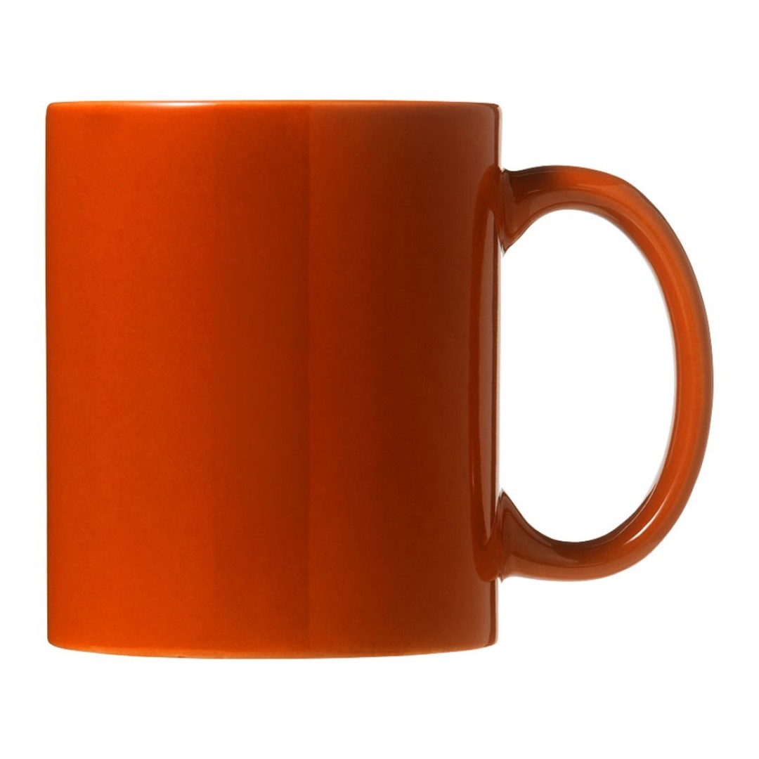 Кружка керамическая "Santos", оранжевый