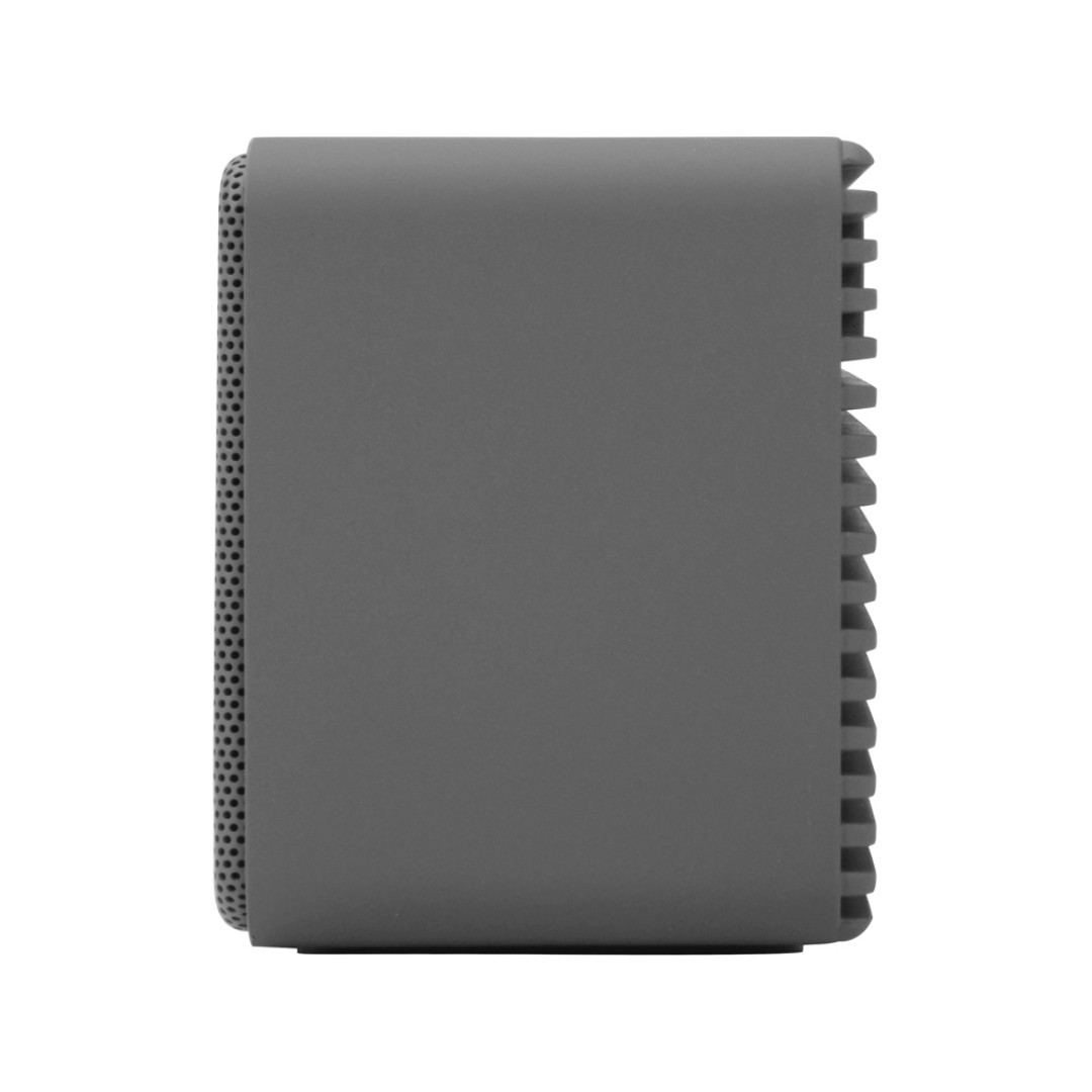 Портативная колонка «Bar» со стереодинамиками soft touch, серый