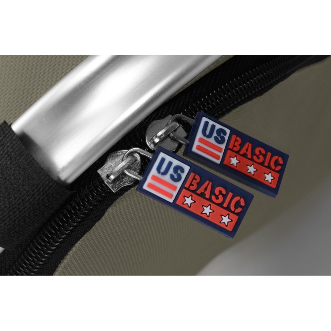 Изотермическая сумка-холодильник "FROST" складная с алюминиевой рамой, серый (Р)