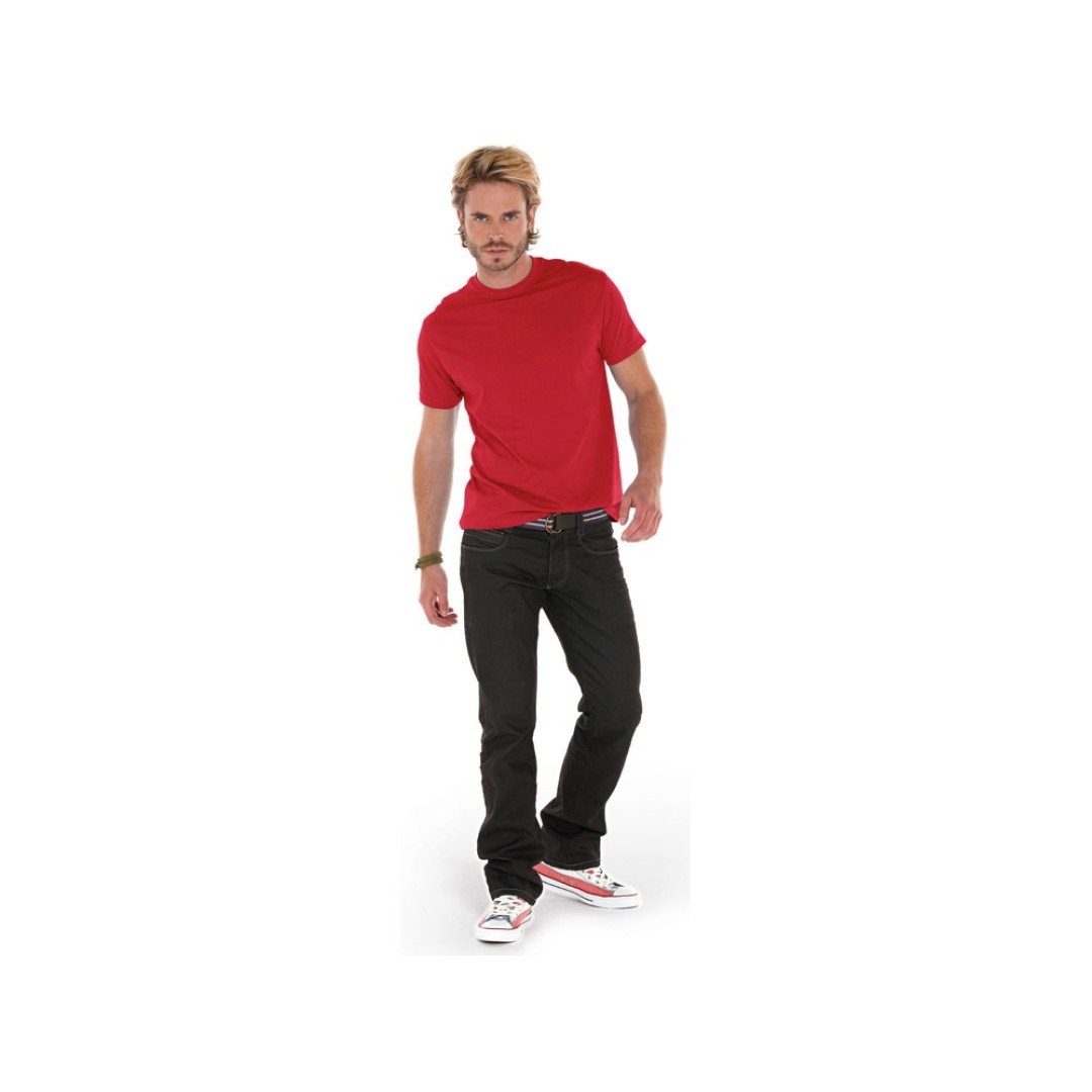 Футболка "Heavy Super Club" мужская, брусничный