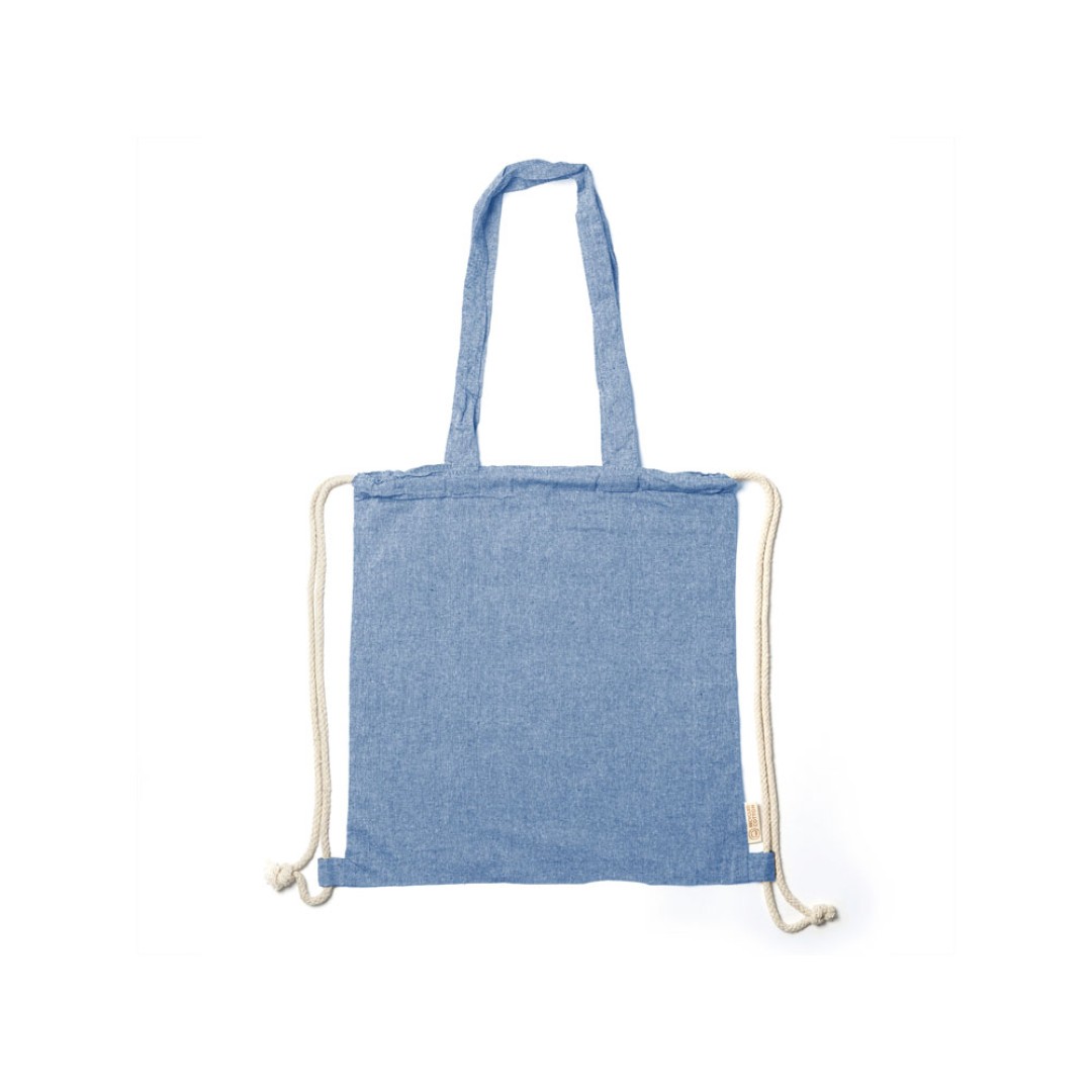 Рюкзак-мешок VARESE из переработанного хлопка, королевский синий