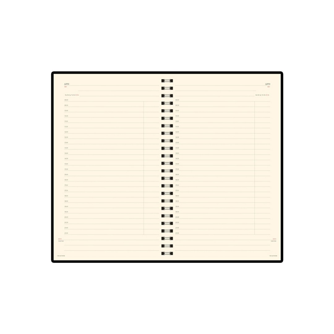 Ежедневник А5 недатированный «Milano», коричневый