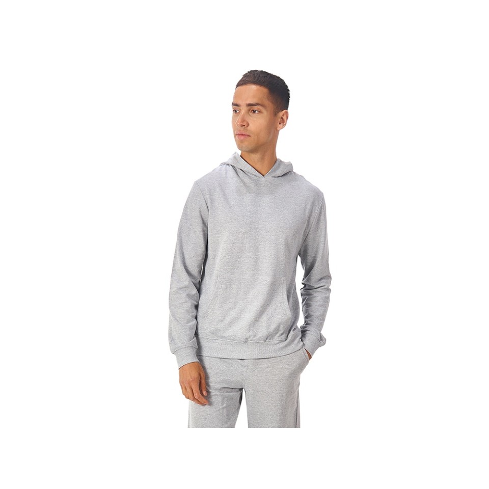 Худи «Warsaw», футер 220гр, серый меланж