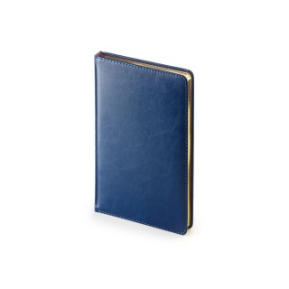 Ежедневник недатированный А4 "Sidney Nebraska", синий (золотой обрез)