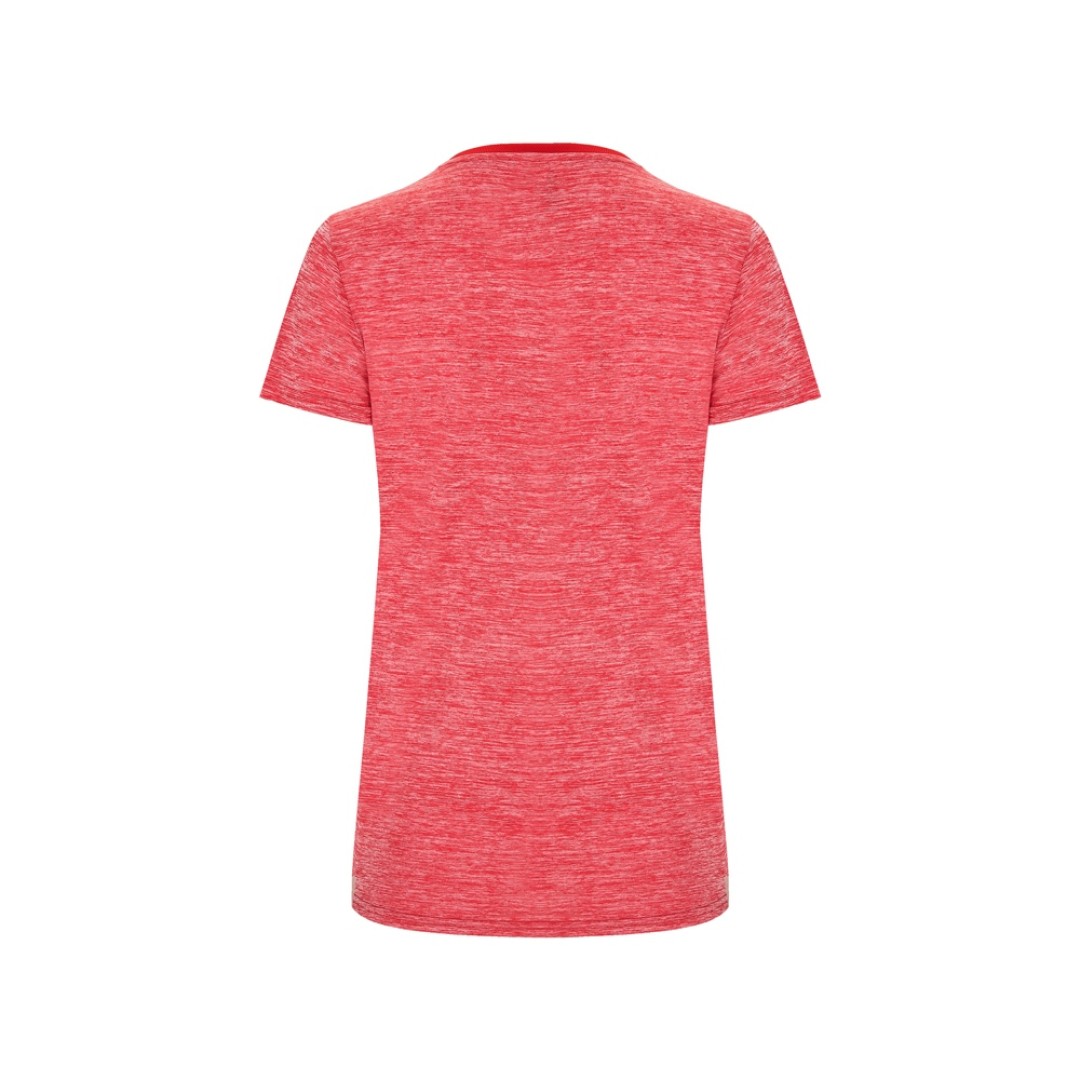 Спортивная футболка "Zolder" женская, красный/меланжевый красный