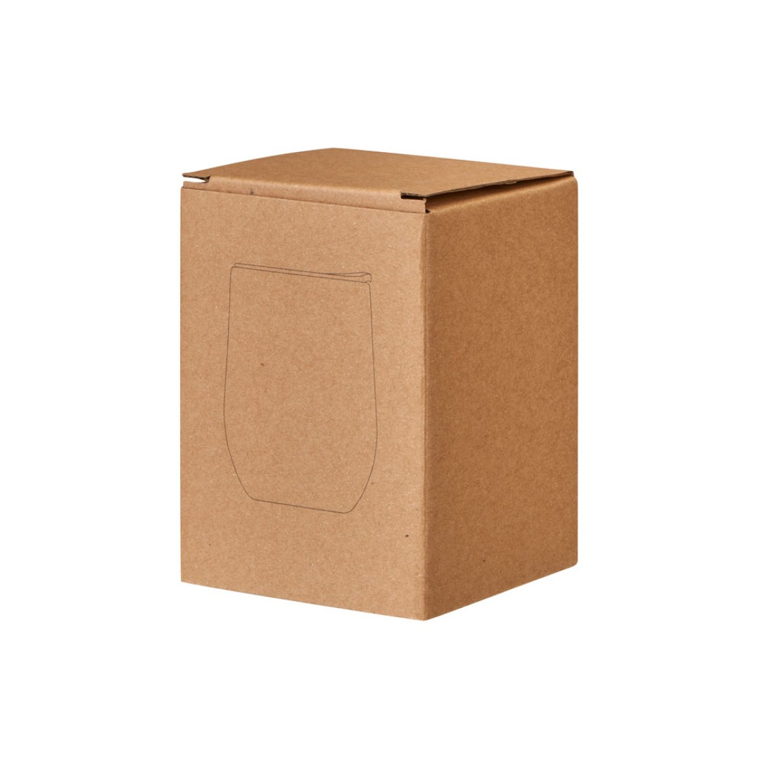 Термокружка Sense Gum, soft-touch, непротекаемая крышка, 370мл, крафтовая упаковка, голубой