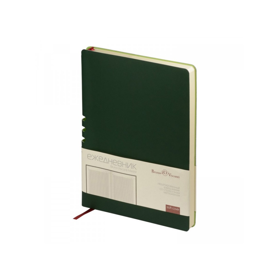 Ежедневник недатированный А5 «Madrid», зеленый