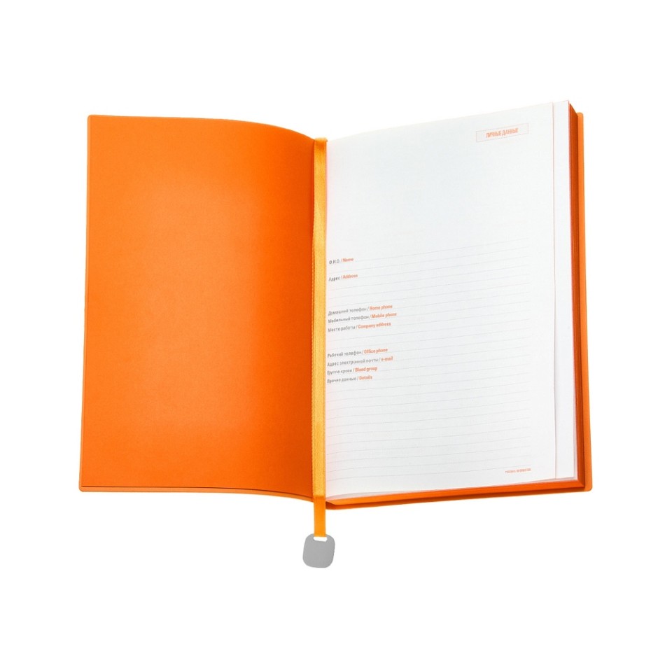 Ежедневник А5 недатированный «Mercury», фиолетовый