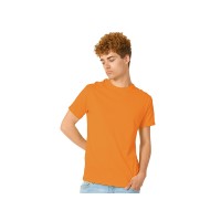 Футболка "Heavy Super Club" с боковыми швами, мужская, оранжевый