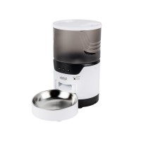 Умная Wi-Fi кормушка «IoT Pet Feeder», 3000 мл, белый/черный