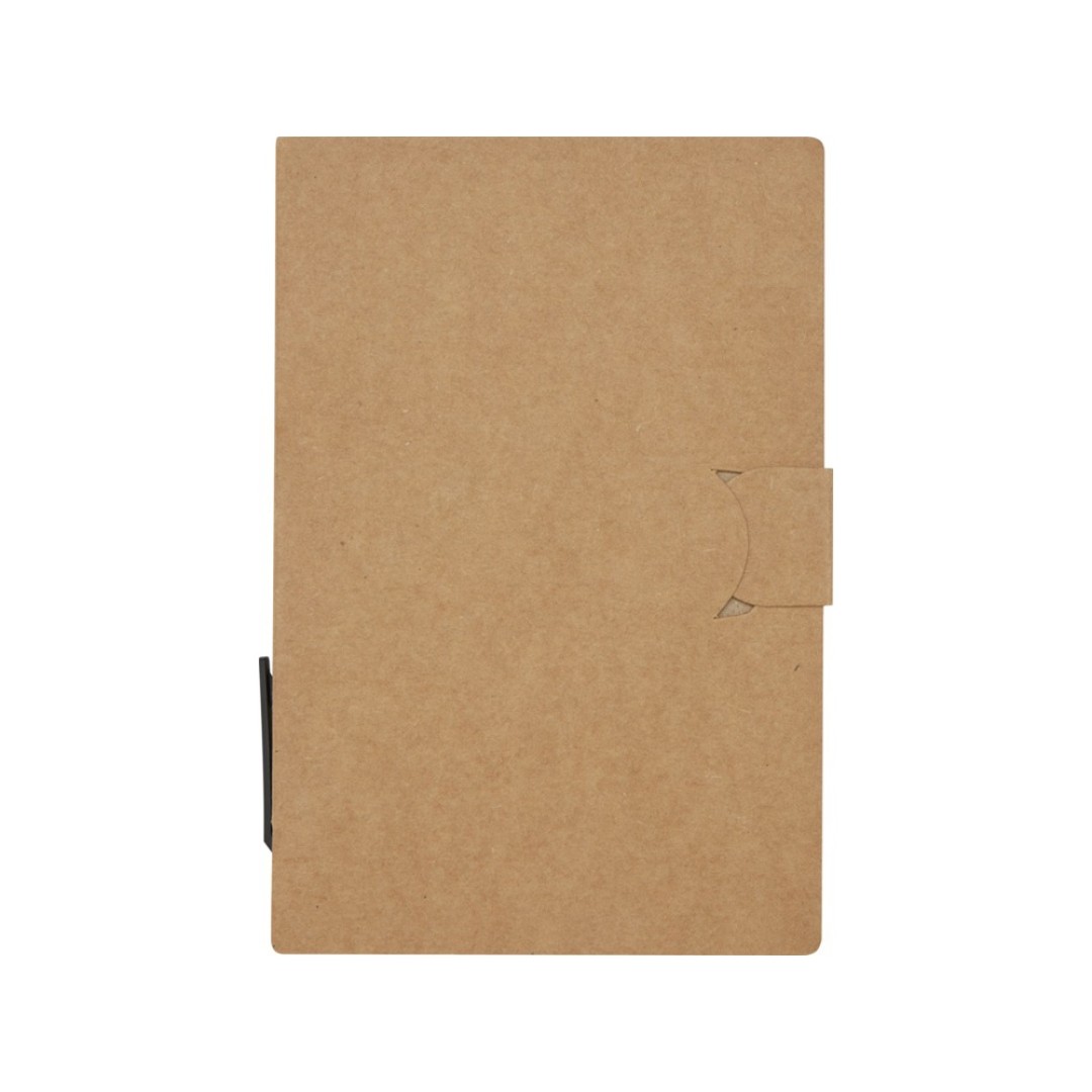 Swift буклет с липкой бумагой для заметок с шариковой ручкой - Натуральный