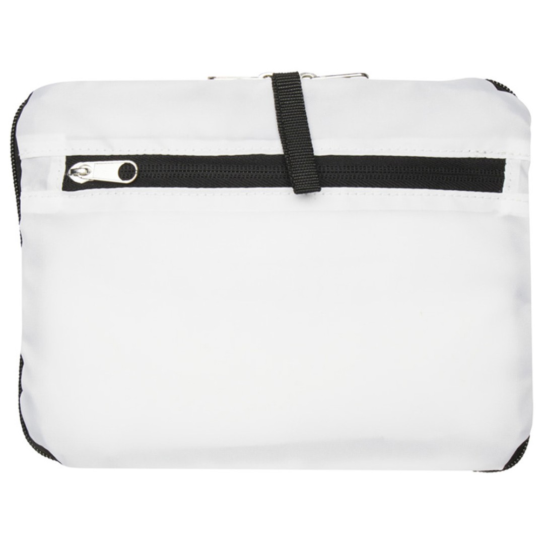 Складной рюкзак EcoFold объемом 15 л из переработанного ПЭТ-пластика - Белый