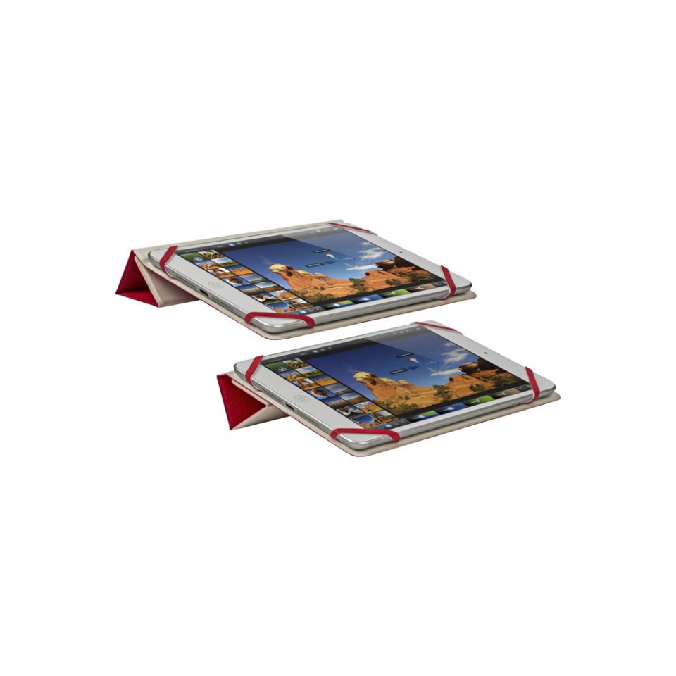 Универсальный чехол 3122 для планшетов 7-8", красный-белый