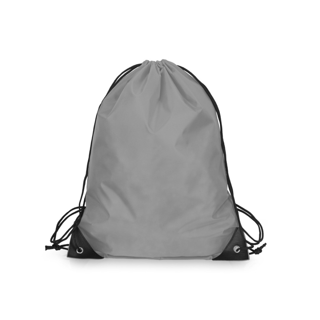 Рюкзак-мешок на шнуровке Reviver из переработанного пластика, серый