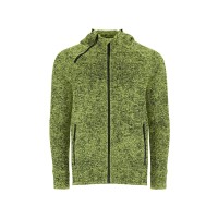 Толстовка на молнии "Everest", меланжевый салатовый