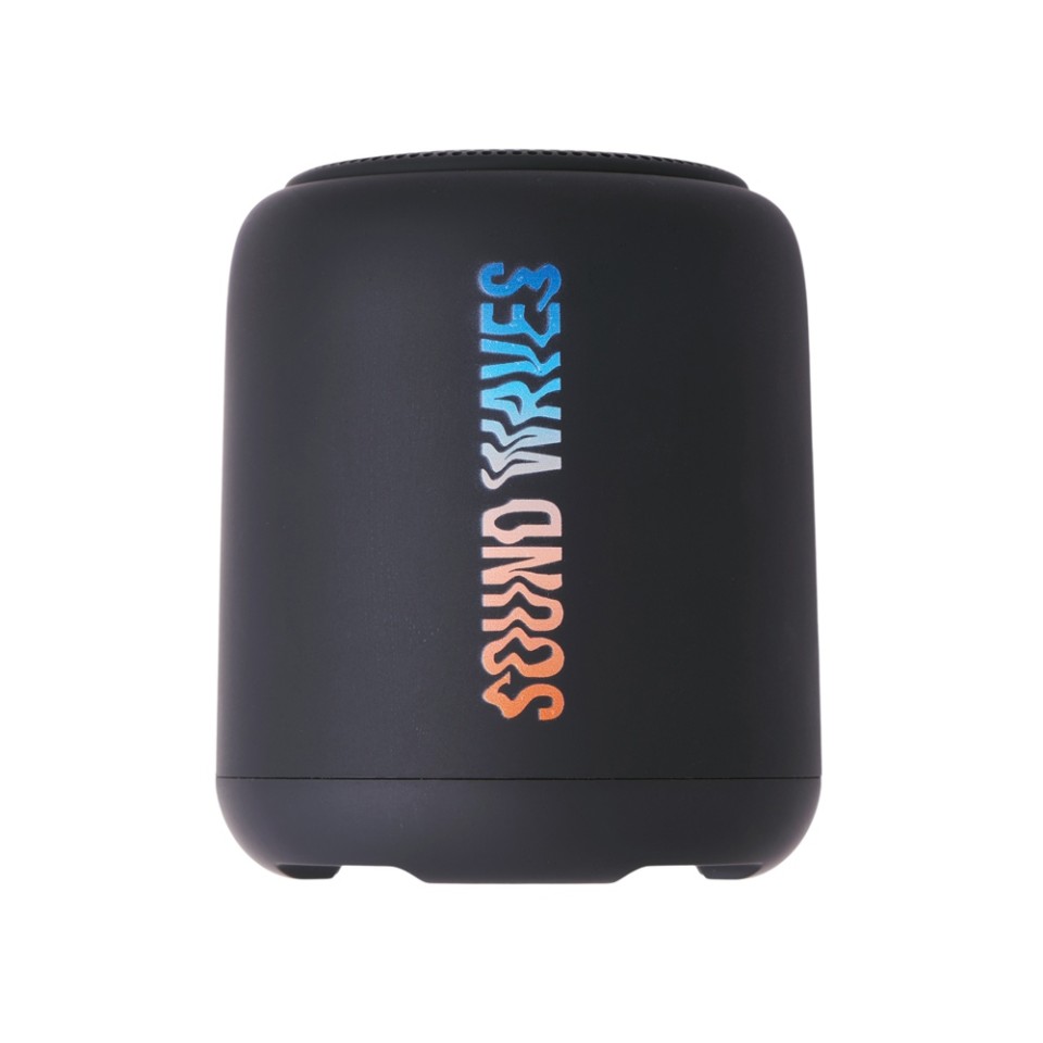 Портативная колонка TWS "Steep", черный (уф печать)