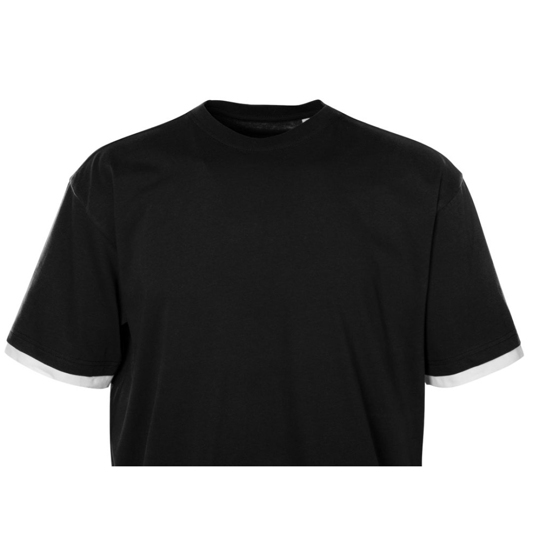 Футболка «Rotterdam» мужская, черный/белый