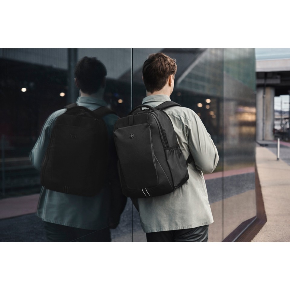Рюкзак WENGER XE Professional 15.6", черный, переработанный ПЭТ/Полиэстер, 32х22х44 см, 23 л.