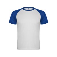 Спортивная футболка "Indianapolis" мужская, белый/королевский синий