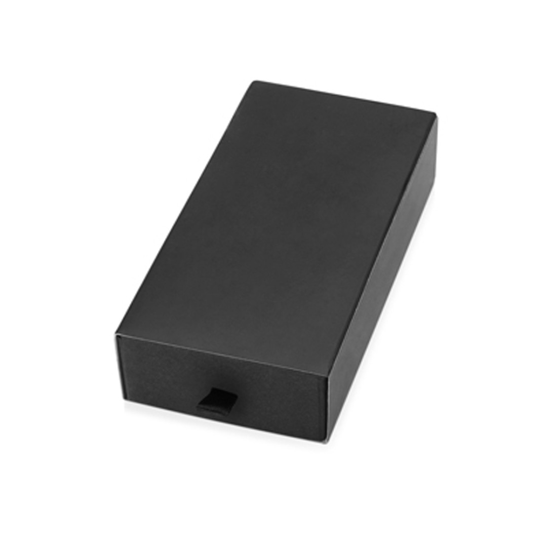 Портативное зарядное устройство "Спайк", 8000 mAh, черный