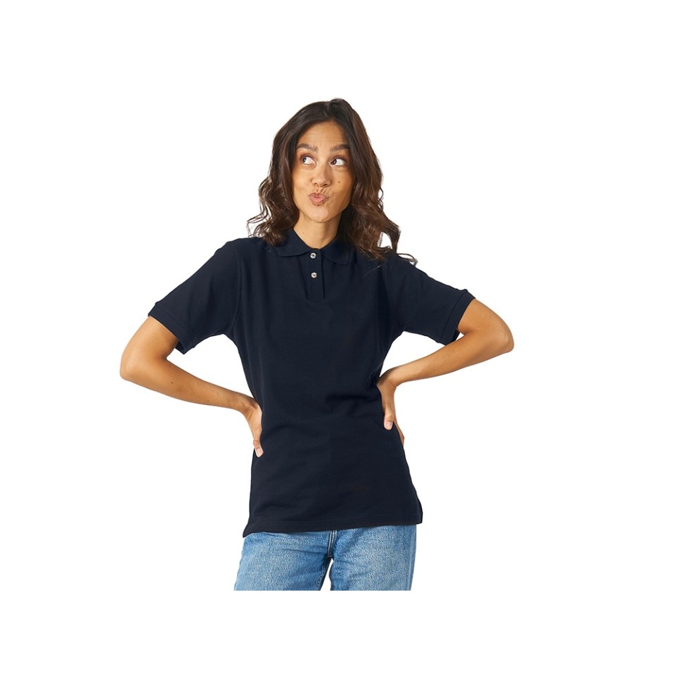 Рубашка поло "Boston 2.0" женская, темно-синий