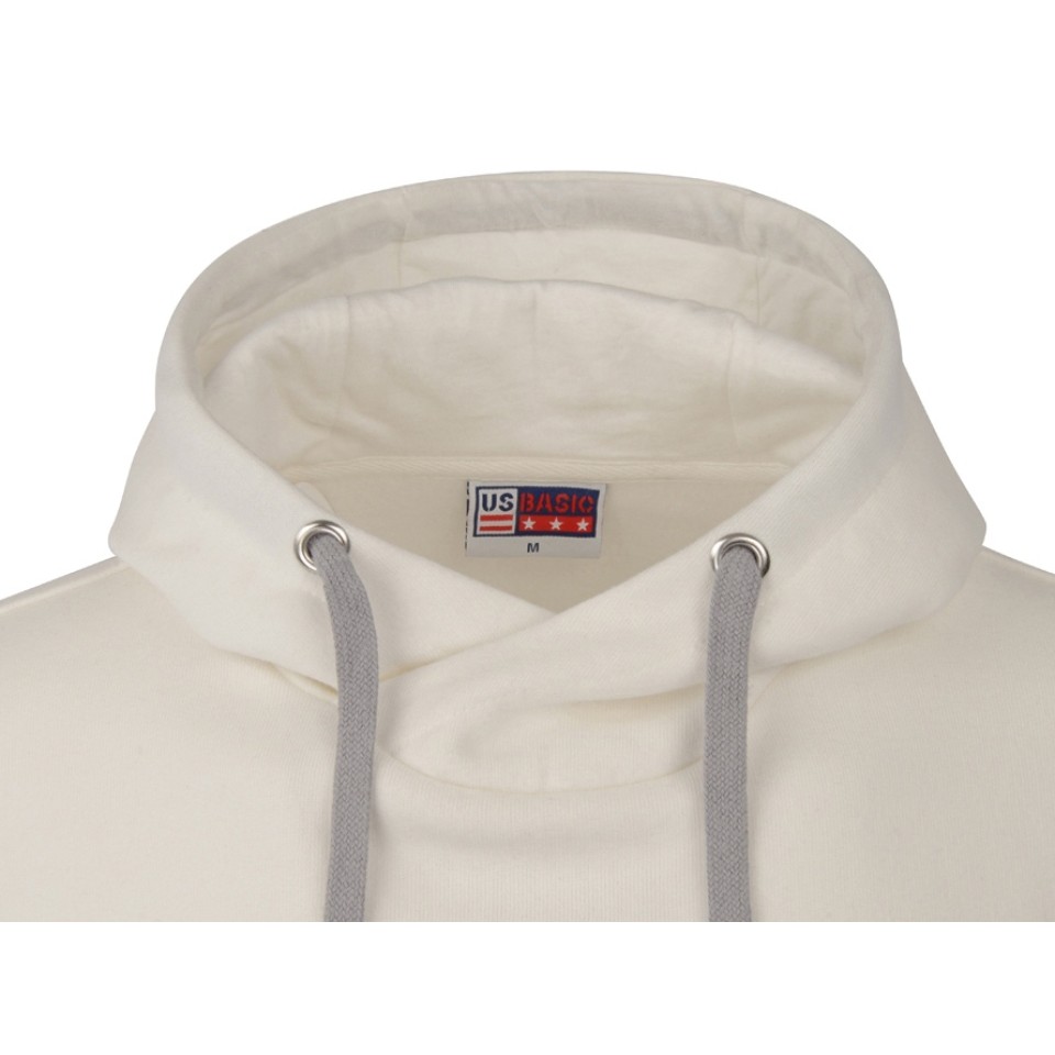 Толстовка унисекс "Stream" с капюшоном, белый