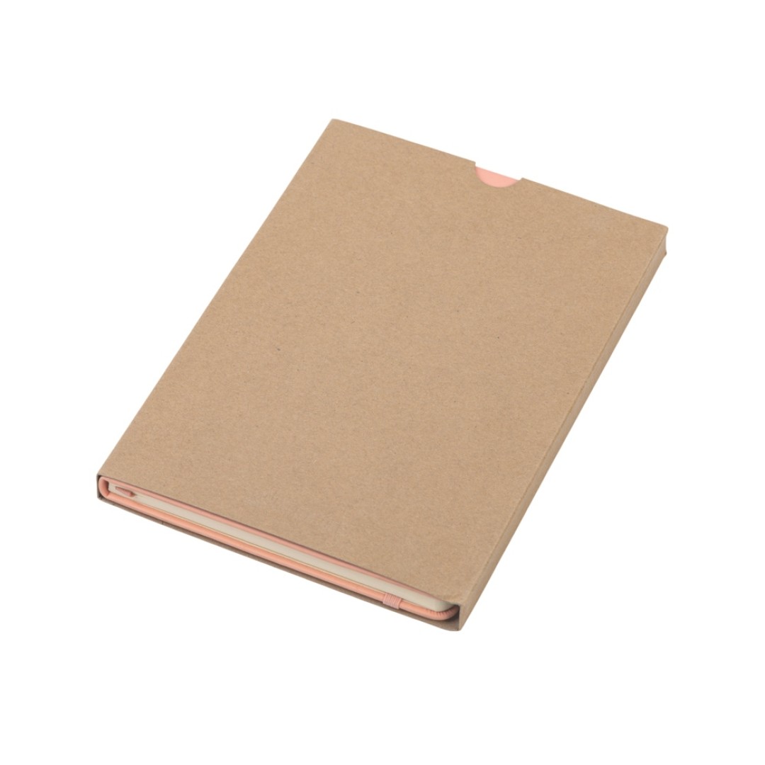 Блокнот "Vision 2.0" А5 в твердой обложке, пыльно-розовый