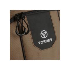 Рюкзак TORBER ROCKIT с отделением для ноутбука 15,6", коричневый, полиэстер 600D, 46 х 30 x 13