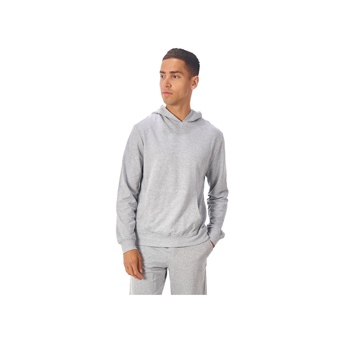 Худи «Warsaw», футер 220гр, серый меланж