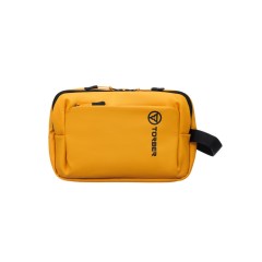 Несессер TORBER MOBI, желтый, полиэстер 900D с PU покрытием, 27 х 18 х 6 см