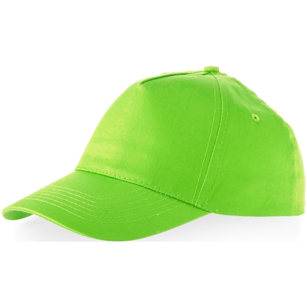 Бейсболка "Memphis" 5-ти панельная 165 гр, зеленое яблоко