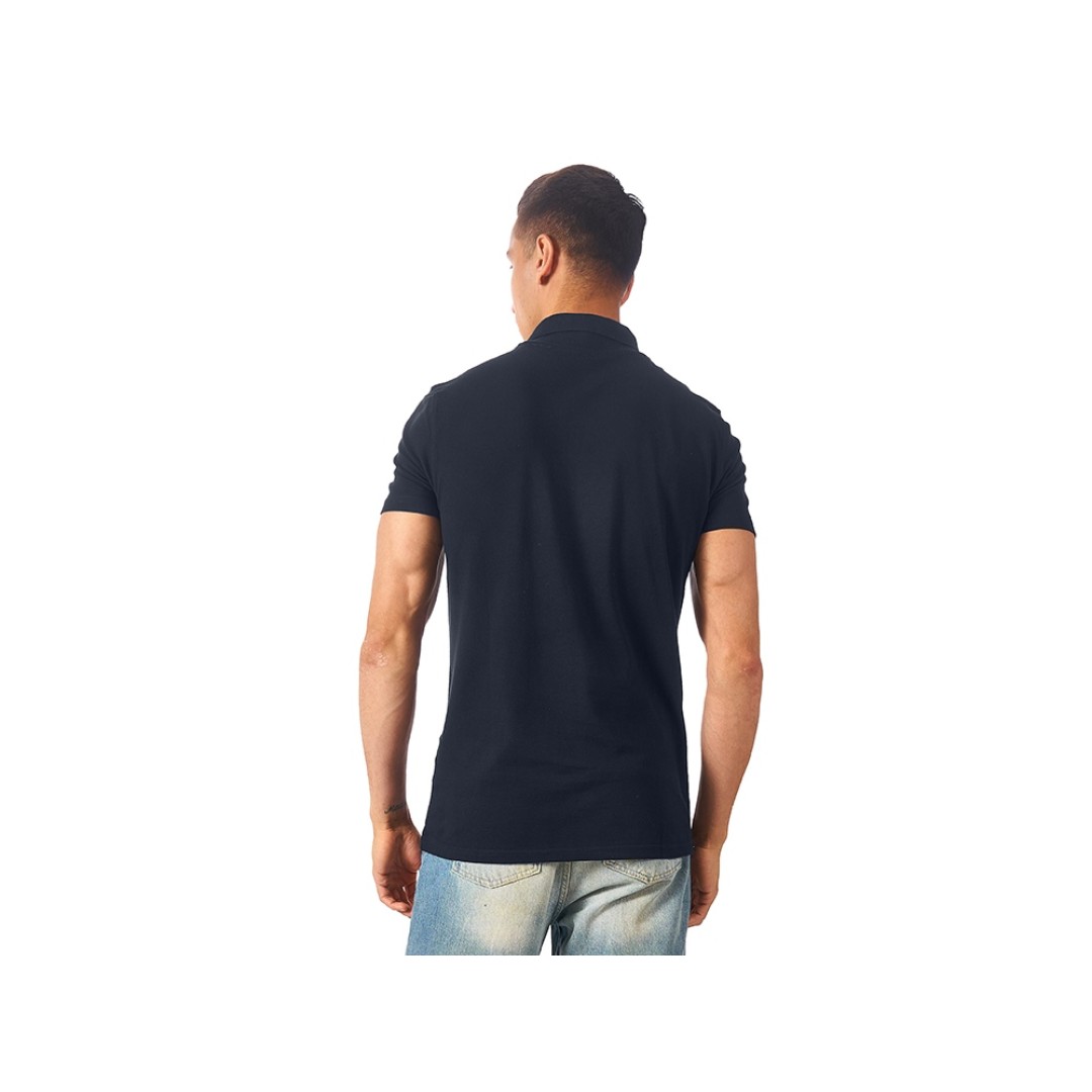 Рубашка поло "First 2.0" мужская, темно-синий