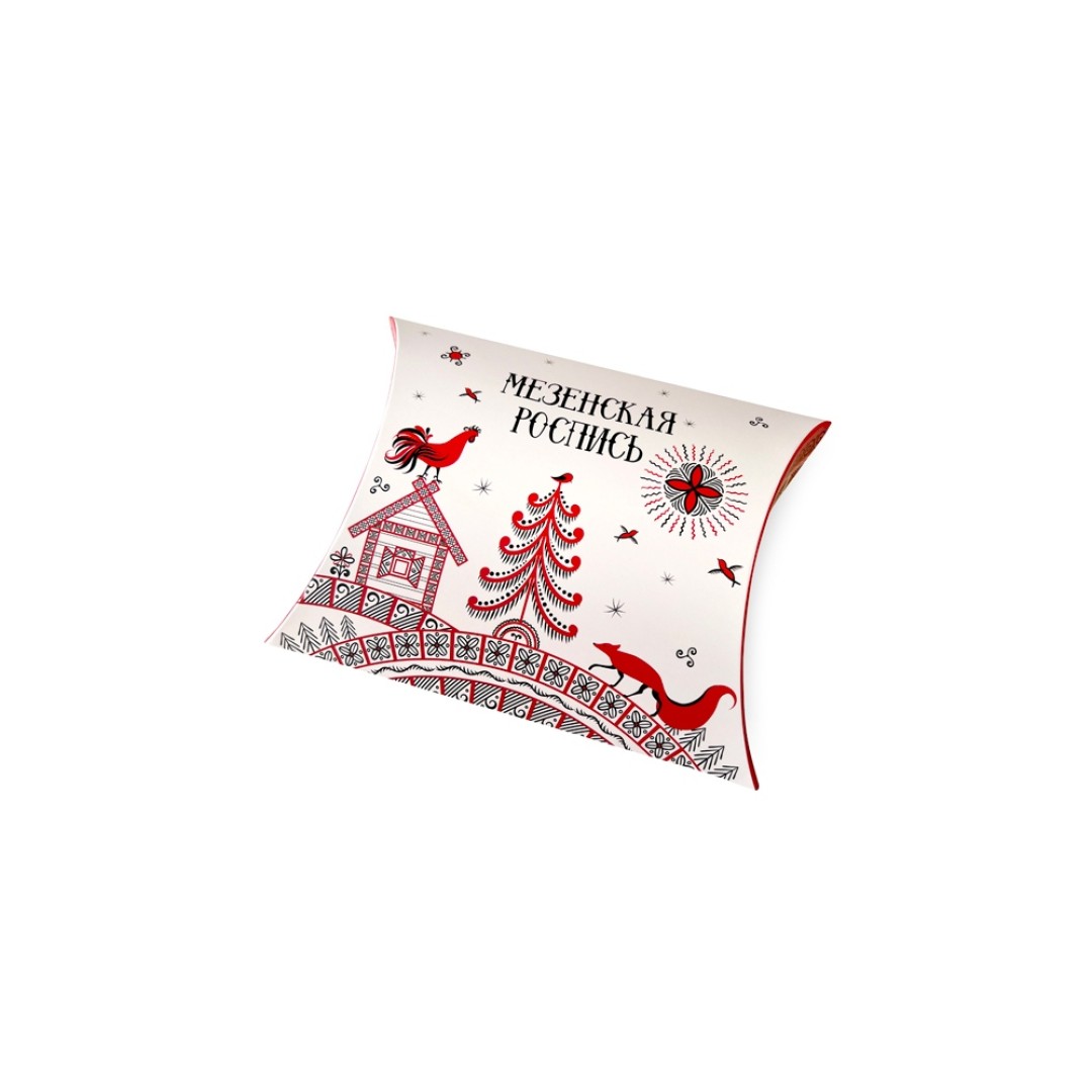 Платок "Мезенская роспись"