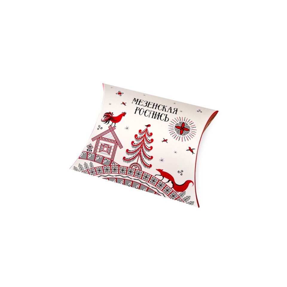Платок "Мезенская роспись"